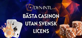 Casino utan svensk licens låg insättning En guide till spelautomater